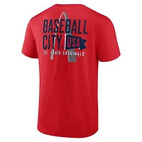 Men's  Red St. Louis Cardinals Bring It T-Shirt