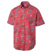 Chemise à boutons Reyn Spooner rouge St. Louis Cardinals pour homme, grandes tailles Kekai Performance Tri-Blend