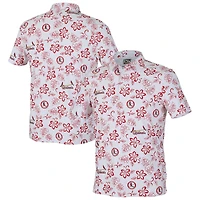 Polo Performance Reyn Spooner blanc pour homme, collection Cooperstown, Cardinals de St. Louis
