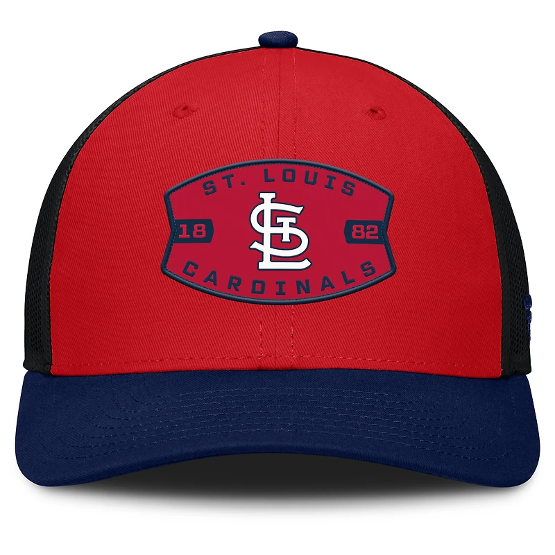 Casquette ajustable rouge/bleu marine pour homme des Cardinals de Saint-Louis