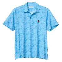 Men's Tommy Bahama Light Blue St. Louis Cardinals Coast Palm Retreat IslandZone Polo