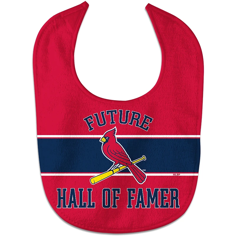 Nouveau-né et nourrisson WinCraft St. Louis Cardinals Future Hall Of Famer All Pro - Bavoir pour bébé