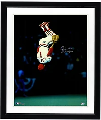 Ozzie Smith St. Louis Cardinals Autographed 16" x 20" The Flip Photograph with "The Wizard" Inscription