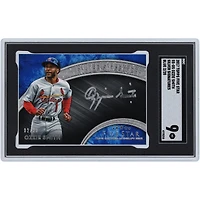 Ozzie Smith St. Louis Cardinals Autographed 2017 Topps Five Star Silver Signatures Blue #SS-OS #2/20 SGC Authenticated 9 Card 