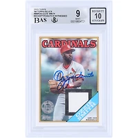Ozzie Smith St. Louis Cardinals Autographed 2023 Topps Series One GU Relic #88R-OS Beckett Fanatics Witnessed Authenticated 9/10 Card