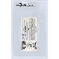 Ozzie Smith St. Louis Cardinals Autographed Final Career Season Stub Beckett Fanatics Witnessed Authenticated Auto 10 Ticket from August 16, 1996