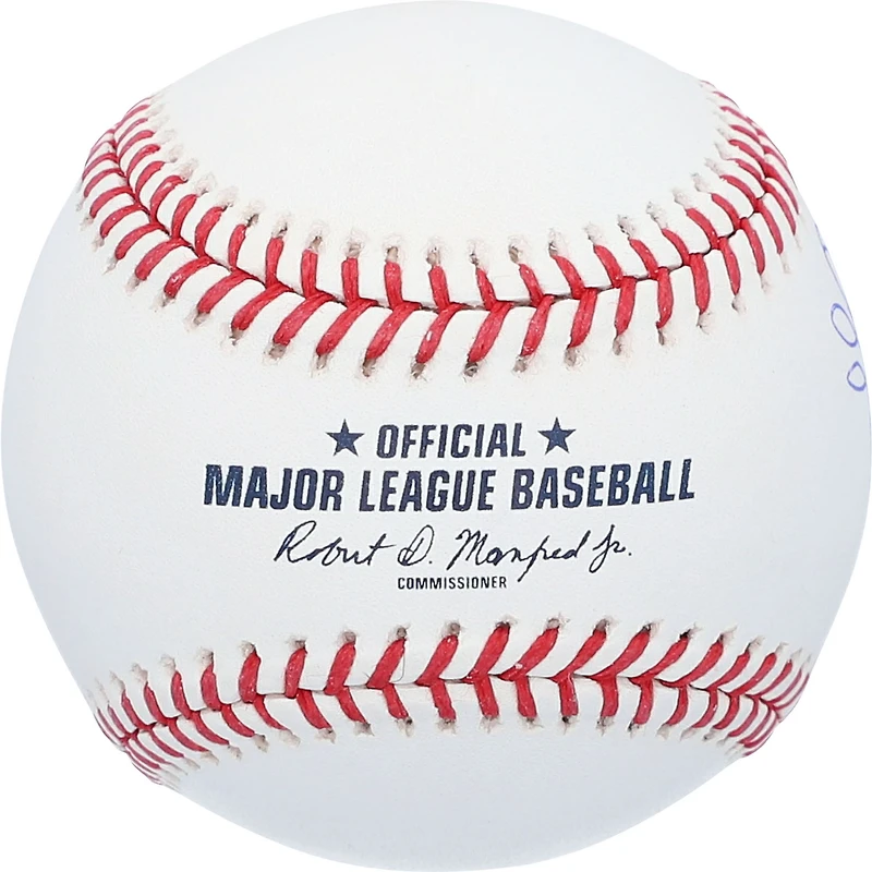Balle de baseball autographiée par Ozzie Smith, des Cardinals de Saint-Louis, avec le logo du Temple de la renommée