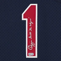 Maillot authentique dédicacé par Ozzie Smith des Cardinals de St. Louis par Mitchell & Ness avec inscription « The Wizard »