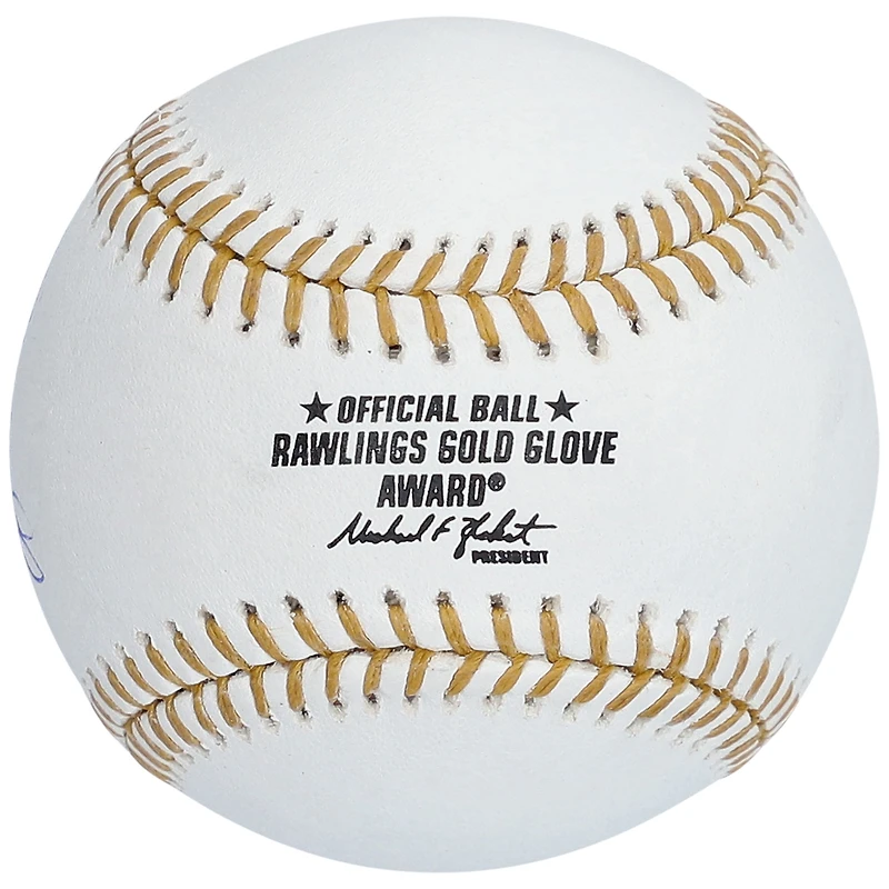 Ozzie Smith St. Louis Cardinals Autographed Rawlings Gold Glove Logo Baseball