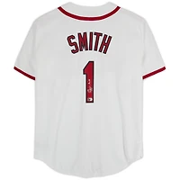 Ozzie Smith St. Louis Cardinals Autographed White Nike Cooperstown Collection Replica Jersey