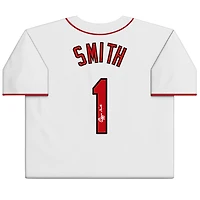 Ozzie Smith St. Louis Cardinals Autographed White Nike Cooperstown Collection Replica Jersey