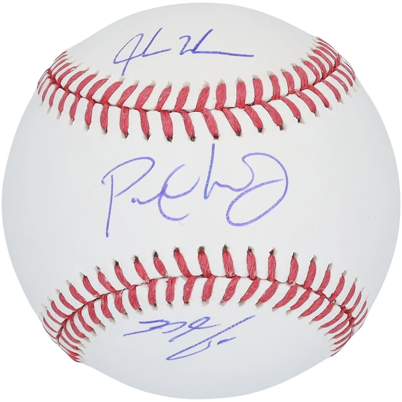 Paul Goldschmidt, Nolan Arenado and Jordan Walker St. Louis Cardinals Autographed Baseball