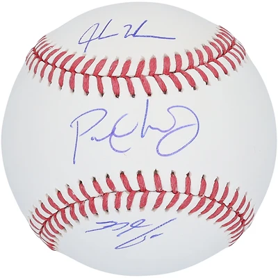 Paul Goldschmidt, Nolan Arenado and Jordan Walker St. Louis Cardinals Autographed Baseball