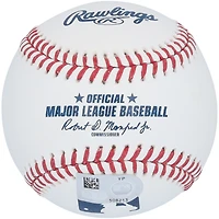 Baseball autographié par Paul Goldschmidt des Cardinals de St. Louis, MVP de la Ligue nationale 2022, avec l'inscription « 22 NL MVP »