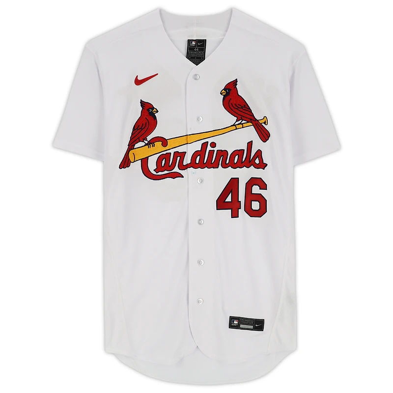 Paul Goldschmidt St. Louis Cardinals 2022 NL MVP Autographed White Nike Authentic Jersey with ''22 NL MVP'' Inscription