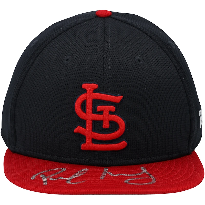Paul Goldschmidt St. Louis Cardinals Autographed 2024 Batting Practice Navy New Era Cap  
