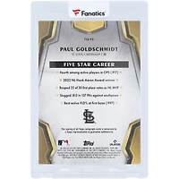 Paul Goldschmidt St. Louis Cardinals Autographed 2024 Topps Five Star Blue #FSA-PG #6/25 Card 