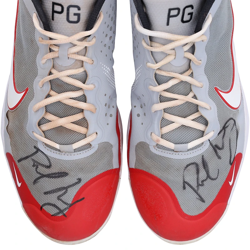 Paul Goldschmidt St. Louis Cardinals Autographed Game-Used Gray/Red Nike Cleats from the 2024 MLB Season