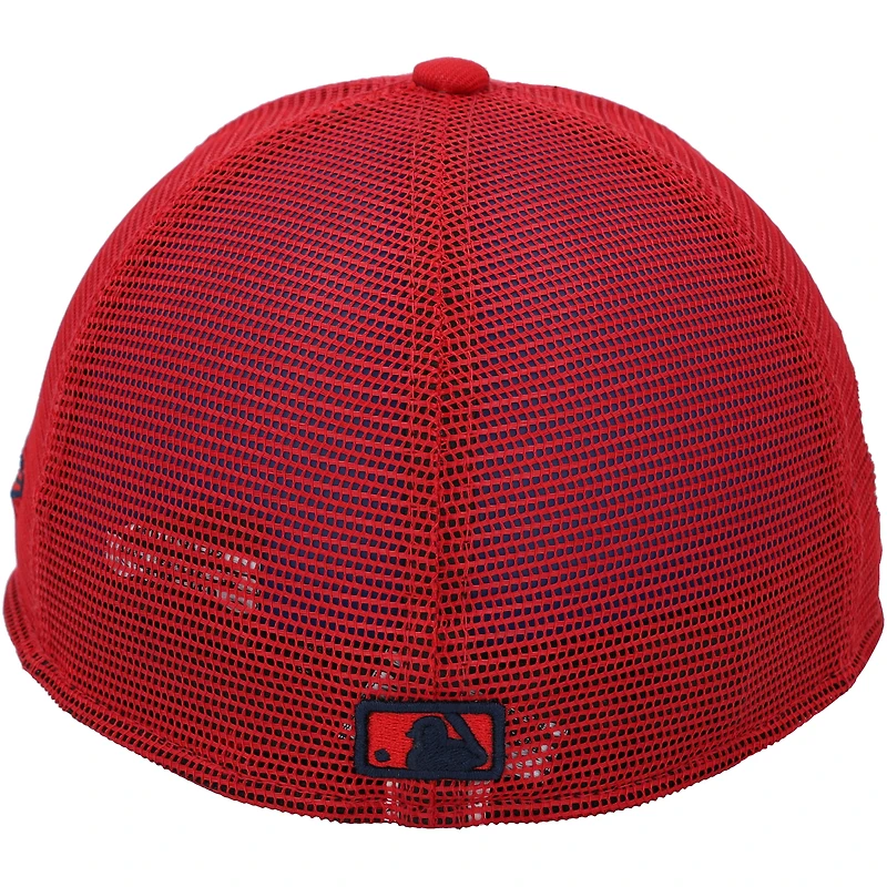 Casquette rouge autographiée de Paul Goldschmidt des Cardinals de St. Louis utilisée lors du match d'entraînement de printemps de la MLB 2023