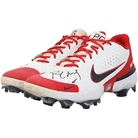 Paul Goldschmidt St. Louis Cardinals Autographed Game-Used White/Red Nike Cleats from the 2024 MLB Season