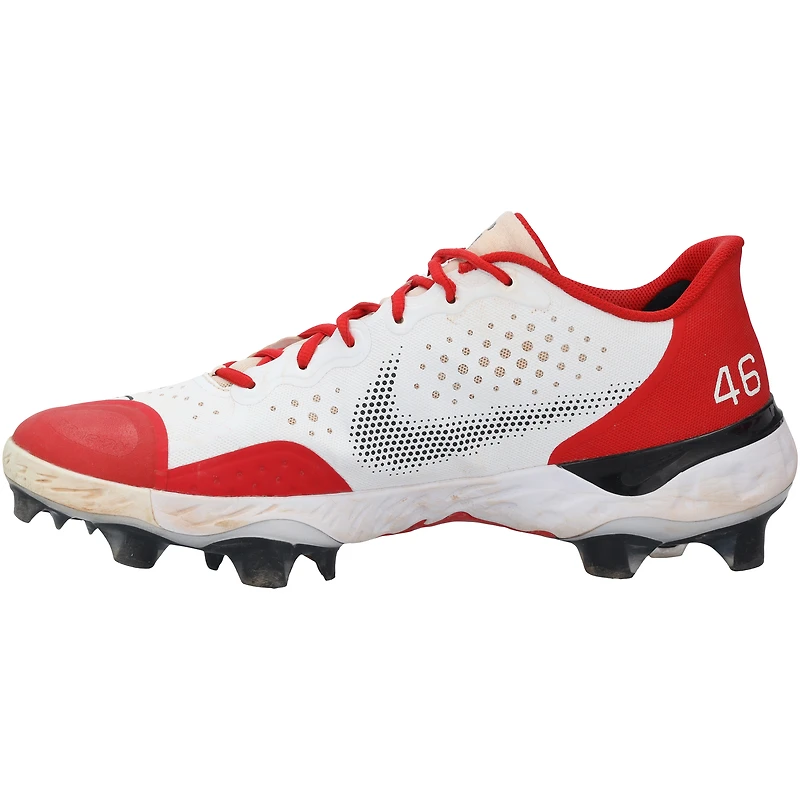 Paul Goldschmidt St. Louis Cardinals Autographed Game-Used White/Red Nike Cleats from the 2024 MLB Season