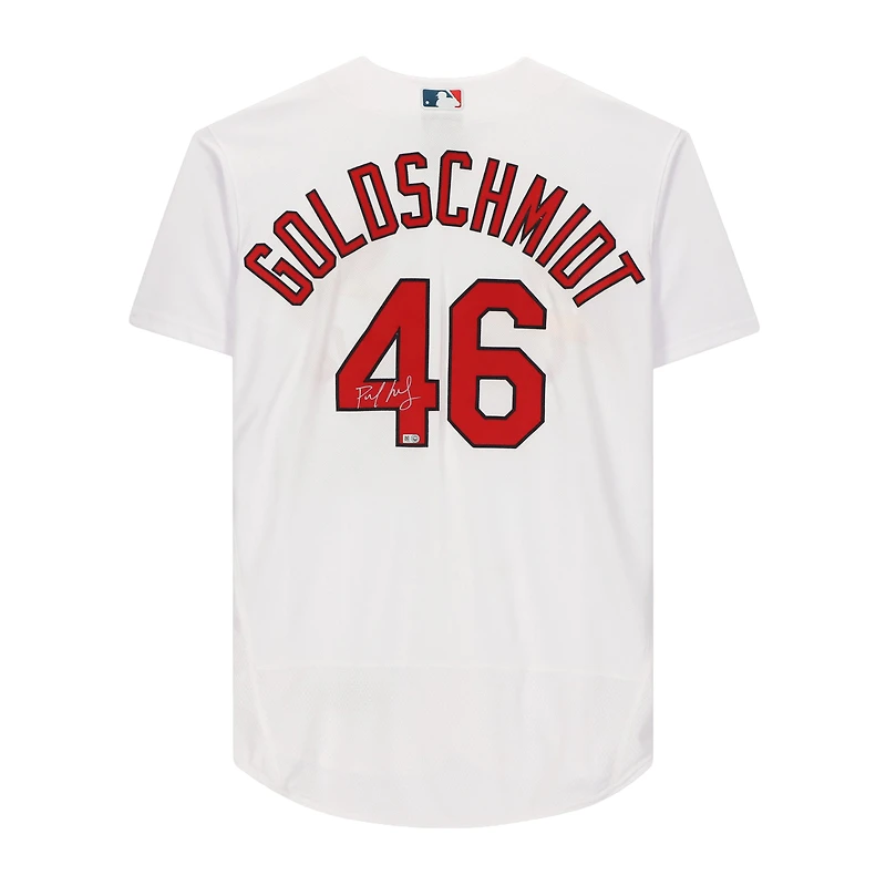 Paul Goldschmidt St. Louis Cardinals Autographed White Nike Authentic Jersey