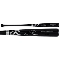 Bâton Rawlings Pro noir autographié par Scott Rolen, joueur des Cardinals de Saint-Louis, avec inscription « HOF 23 ».