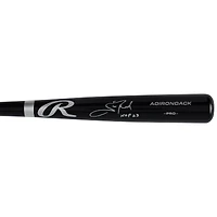 Bâton Rawlings Pro noir autographié par Scott Rolen, joueur des Cardinals de Saint-Louis, avec inscription « HOF 23 ».