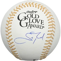 Balle de baseball autographiée par Scott Rolen, des Cardinals de Saint-Louis, avec le logo du gant d'or
