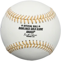 Balle de baseball autographiée par Scott Rolen, des Cardinals de Saint-Louis, avec le logo du gant d'or