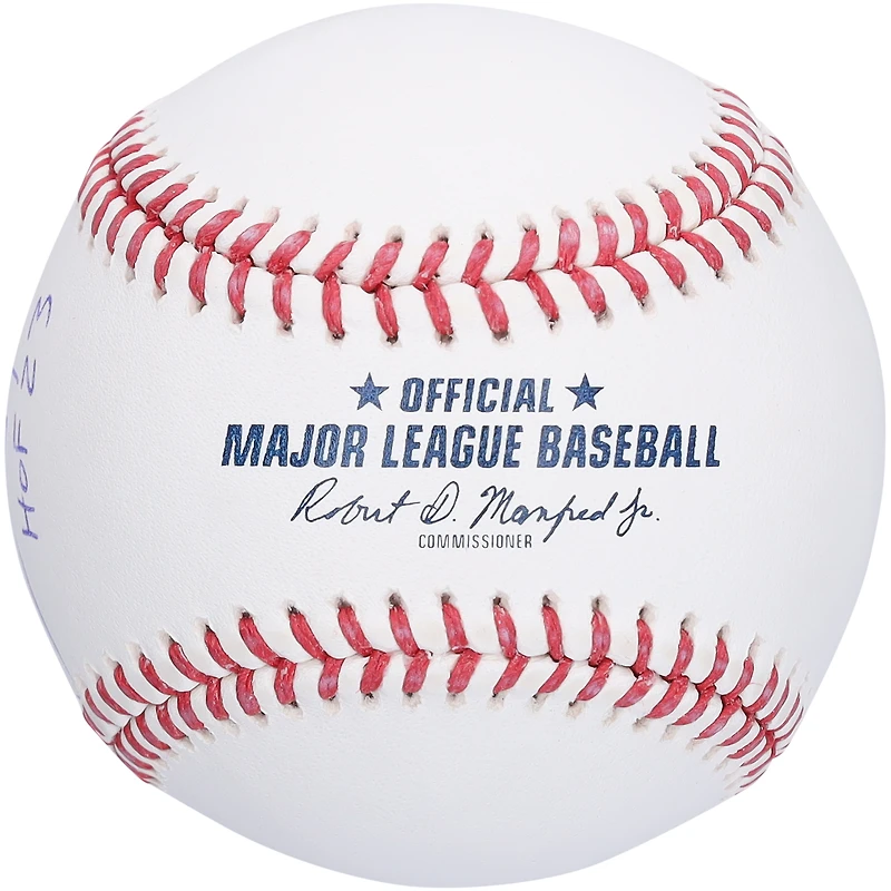 Scott Rolen, baseball autographié du Temple de la renommée des Cardinals de Saint-Louis avec l'inscription « HOF 2023 »