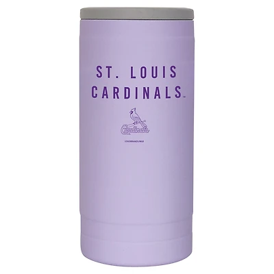 St. Louis Cardinals 12oz. Lavender Soft Touch Slim Coolie