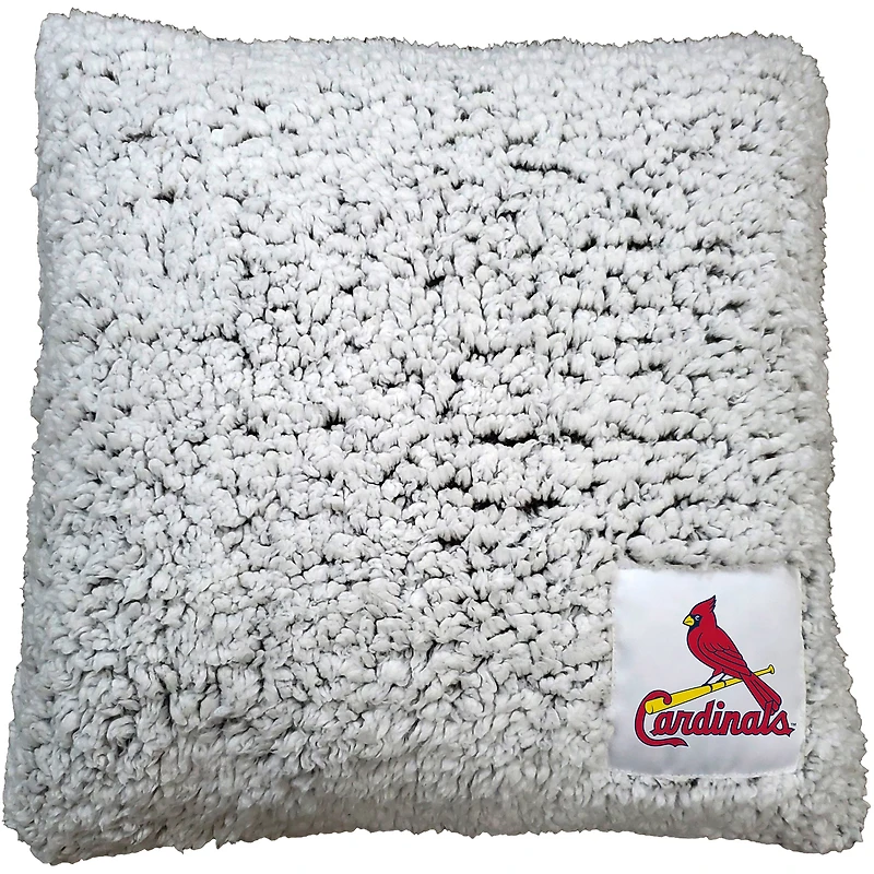 Oreiller sherpa givré 16'' x 16'' St. Louis Cardinals