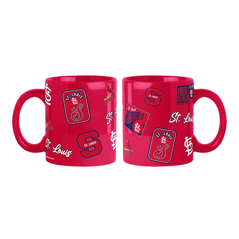 St. Louis Cardinals 2-Pack 15oz. Color Mug Set