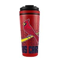 Bouteille shaker en acier inoxydable 4D de 26 oz des Cardinals de Saint-Louis
