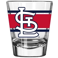 Cardinals de Saint-Louis 2oz. Verre à shot à rayures