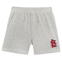Toddler Fanatics Red/Gray St. Louis Cardinals Bases Loaded T-Shirt & Shorts Set