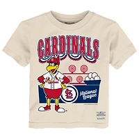 Toddler Mitchell & Ness  Cream St. Louis Cardinals Step Back Up T-Shirt