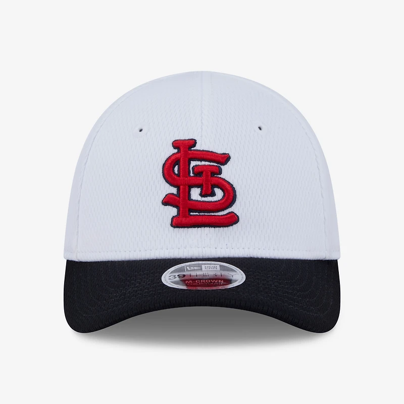 Toddler New Era  White St. Louis Cardinals Baseball 39THIRTY M-Crown Adjustable Hat