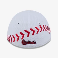 Toddler New Era  White St. Louis Cardinals Baseball 39THIRTY M-Crown Adjustable Hat