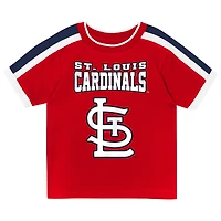 Toddler Outerstuff Red St. Louis Cardinals Ground Ball T-Shirt & Shorts Set