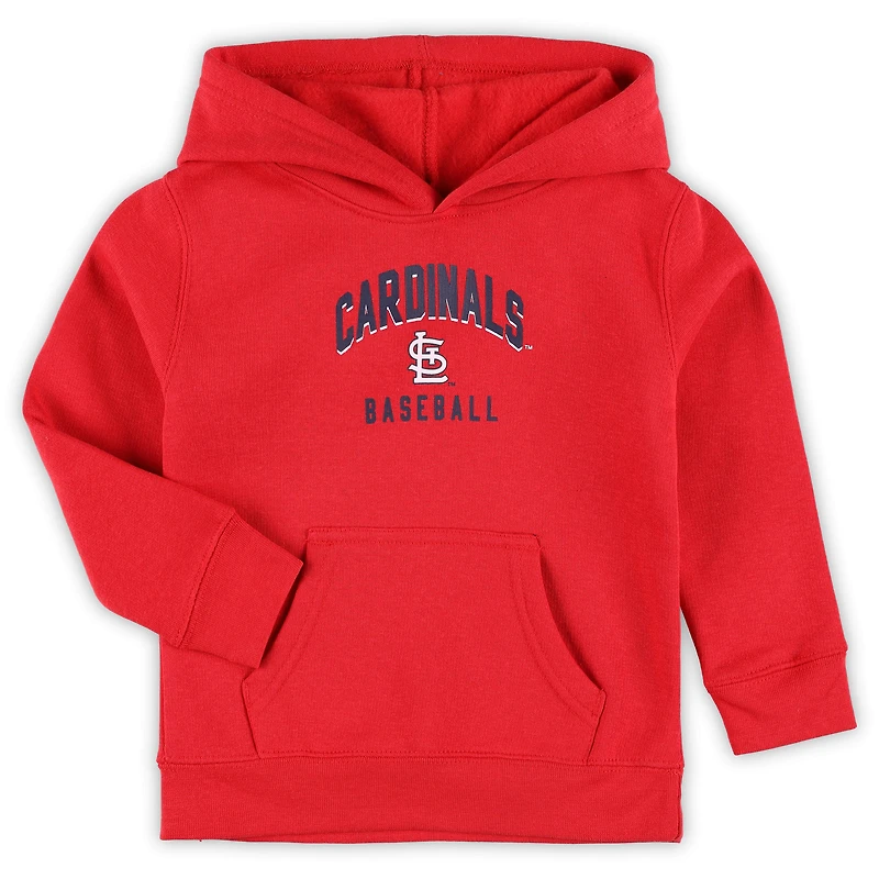 Ensemble pull à capuche et pantalon en polaire Play-By-Play des Cardinals de St. Louis rouge/gris pour tout-petit