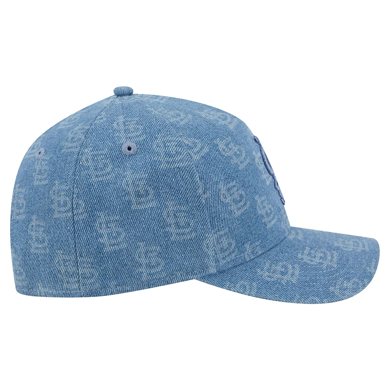 Unisex New Era Denim St. Louis Cardinals A-Frame 9FORTY Adjustable Hat