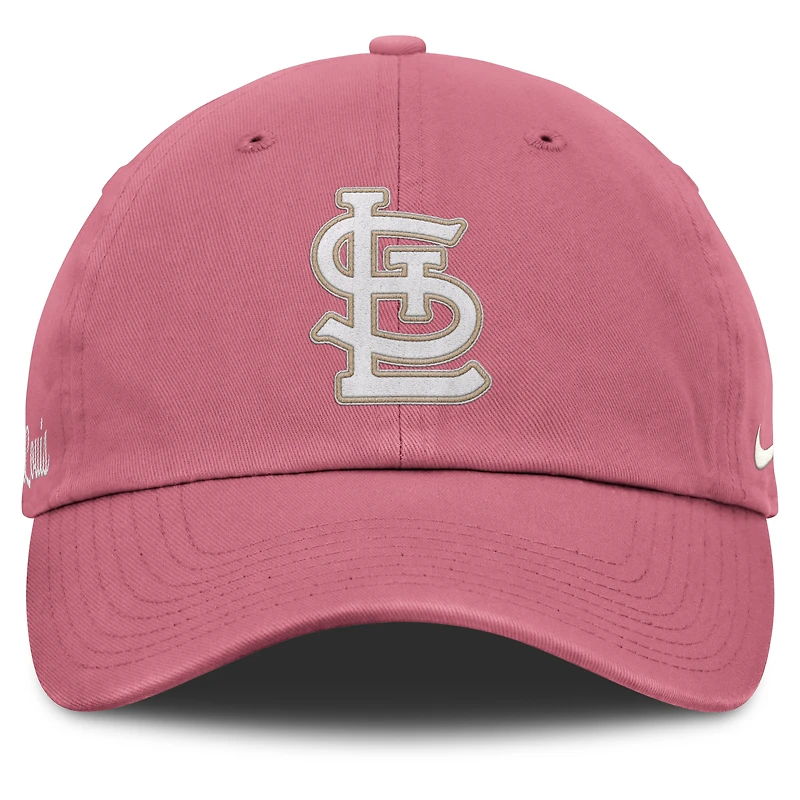 Casquette ajustable Nike rose unisexe St. Louis Cardinals Mother's Day Club