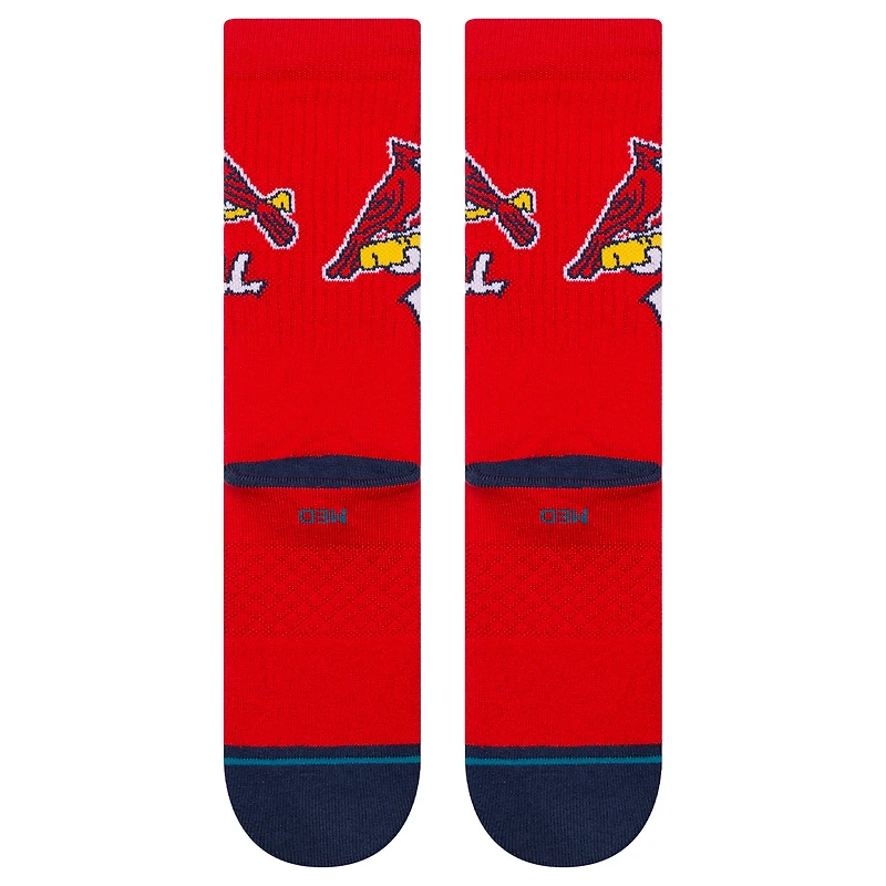Unisex Stance Red St. Louis Cardinals 2024 City Connect Crew Socks