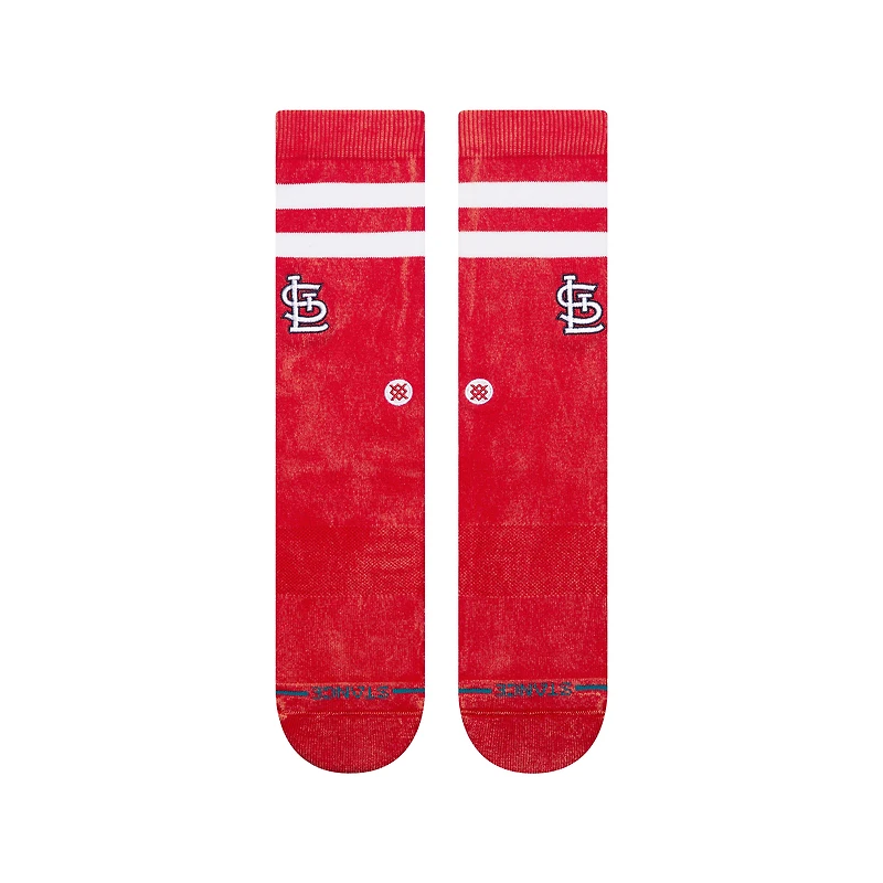 Unisex Stance Red St. Louis Cardinals Rotation Crew Socks
