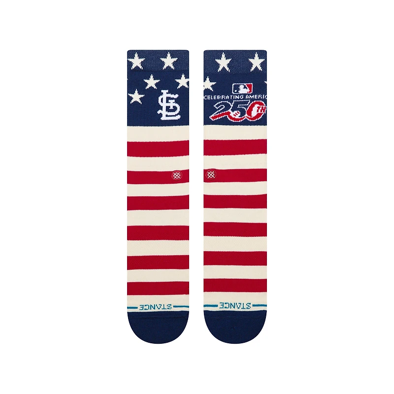 Unisex Stance St. Louis Cardinals American's 250th Crew Socks