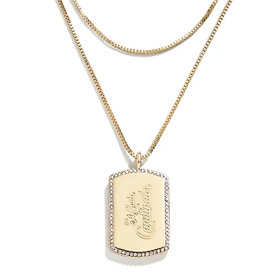 WEAR by Erin Andrews x Baublebar St. Louis Cardinals Dog Tag Necklace