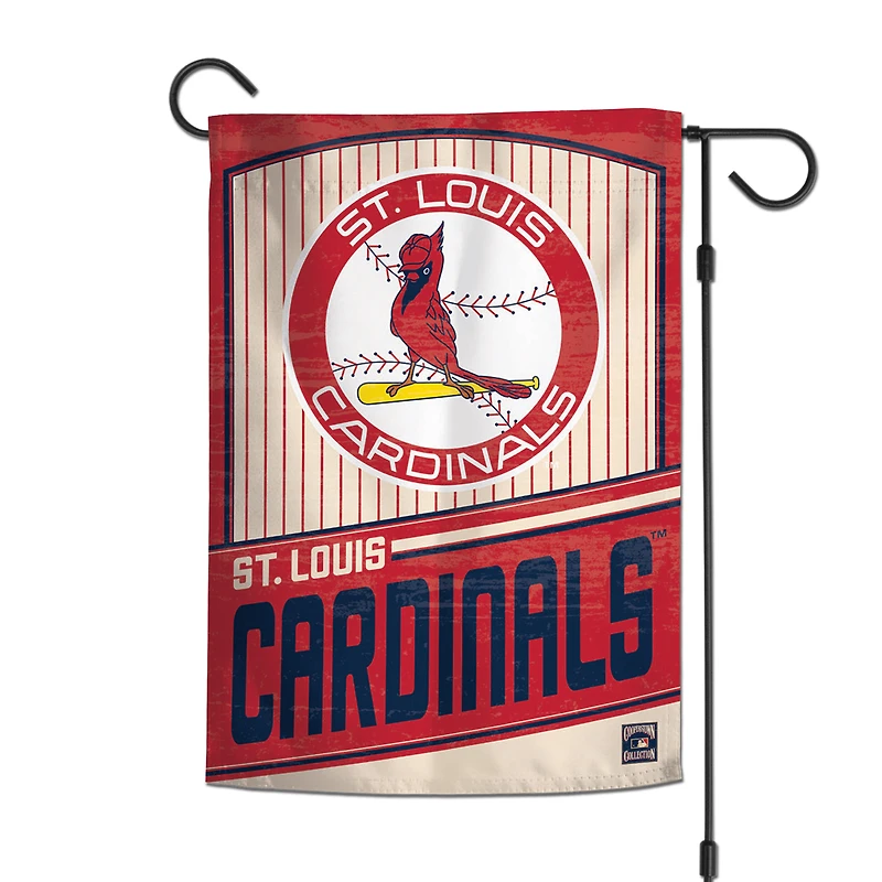 WinCraft St. Louis Cardinals 12" x 18" Cooperstown Collection Double-Sided Garden Flag