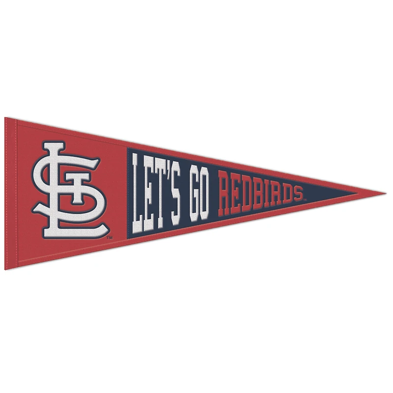 WinCraft St. Louis Cardinals Fanion avec slogan 13" x 32"
